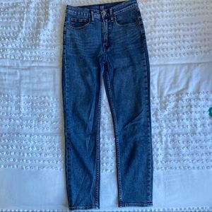GAP High-rise Cigarette Jeans 2/26R